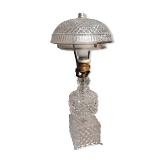 Lampe cristal transluside de 1960 a70s