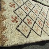 Paire de tapis nord africains de style Berbere  , beiges