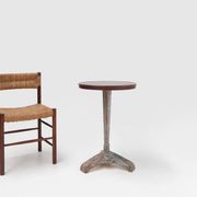Bistro Table with Bakelite Top by Louis Vuitton for Rex, France, 1930s