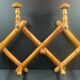 Bamboo imitation wooden coat rack and hat rack