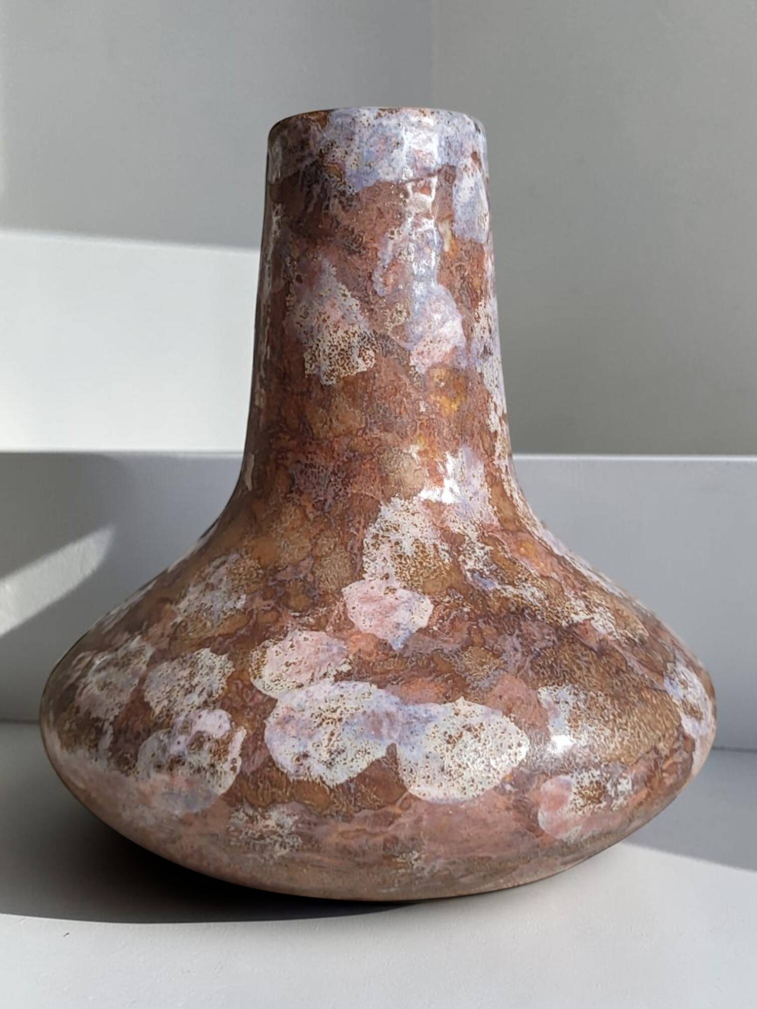 Art Nouveau stoneware vase / Gresmor