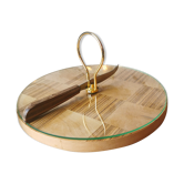 Vintage cheese platter