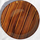 Set 10 plates African Art Deco 1930 Domino Sarreguemines