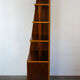 Vintage asymmetrical bookcase