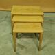 Set of three mid century nesting tables, Sweden 1960s