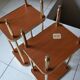 Pair of extra tables sofa tips Richard Creation 50s