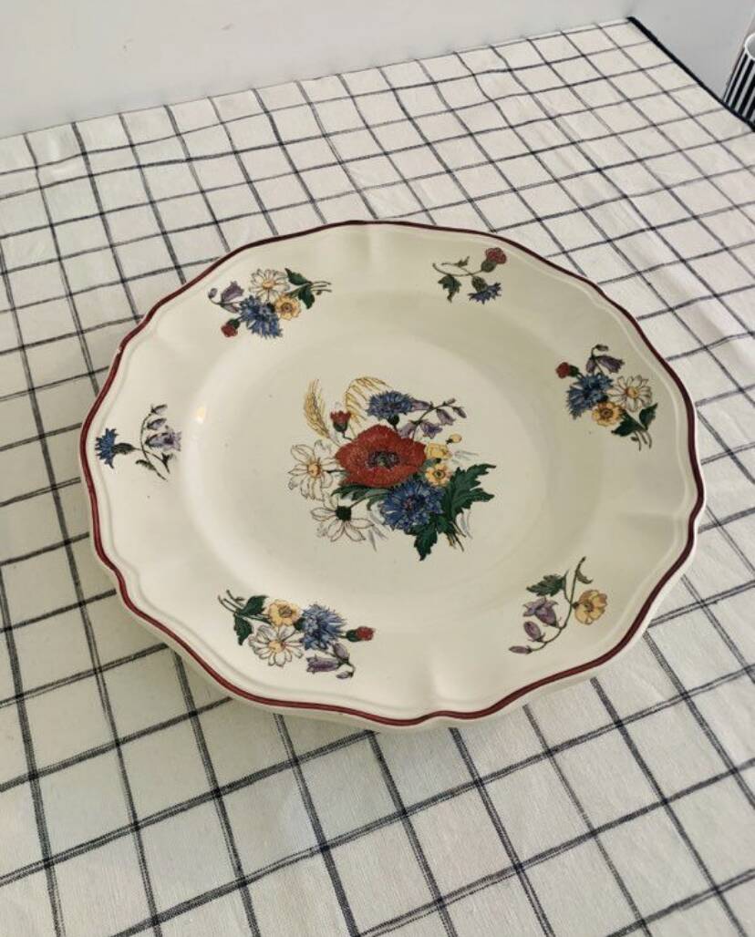 Sarreguemines plates