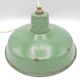Hanging lamp in enamelled sheet metal