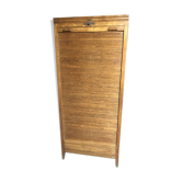 Meuble classeur à rideau de notaire 1900
