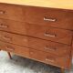 Commode quatre tiroirs vintage vers 1960