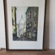 Lithograph Marcel Julien Baton/ Rue de Paris/ Sacré-Cœur /