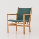 Beech armchair, Danish design, 1970s, designer: Erik Ole Jørgensen, manufac