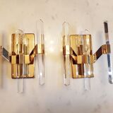 Pair of Sciolari wall lights