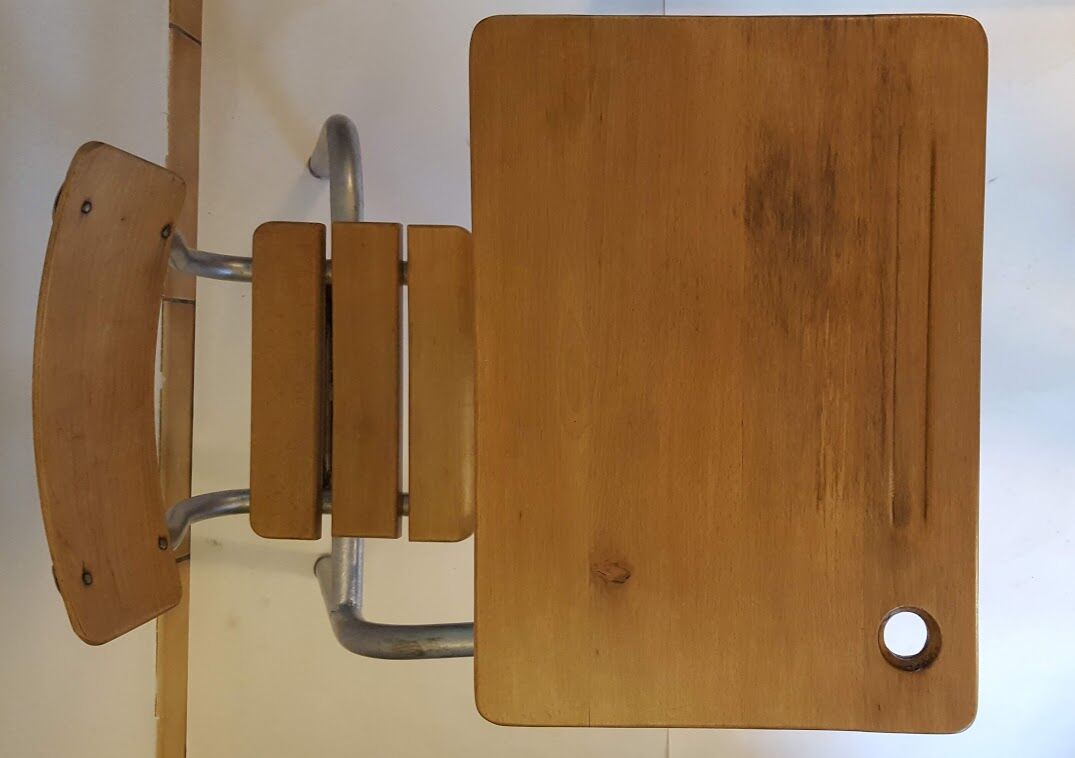 School writing desk
