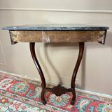 Console En Acajou D’époque Napoléon III XIX Eme Siècle
