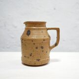 Vintage pitcher in pyrite stoneware