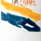 Original exhibition poster made in lithograph