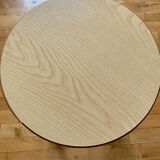 Table basse rotin bambou vintage