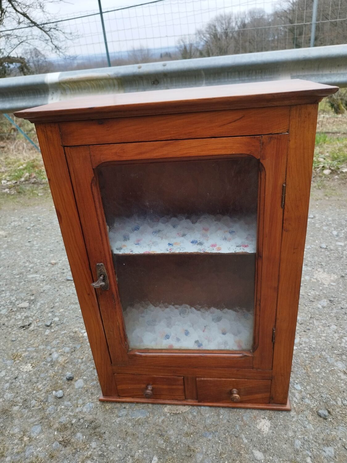Cabinet pharmacy cabinet a drawer door
