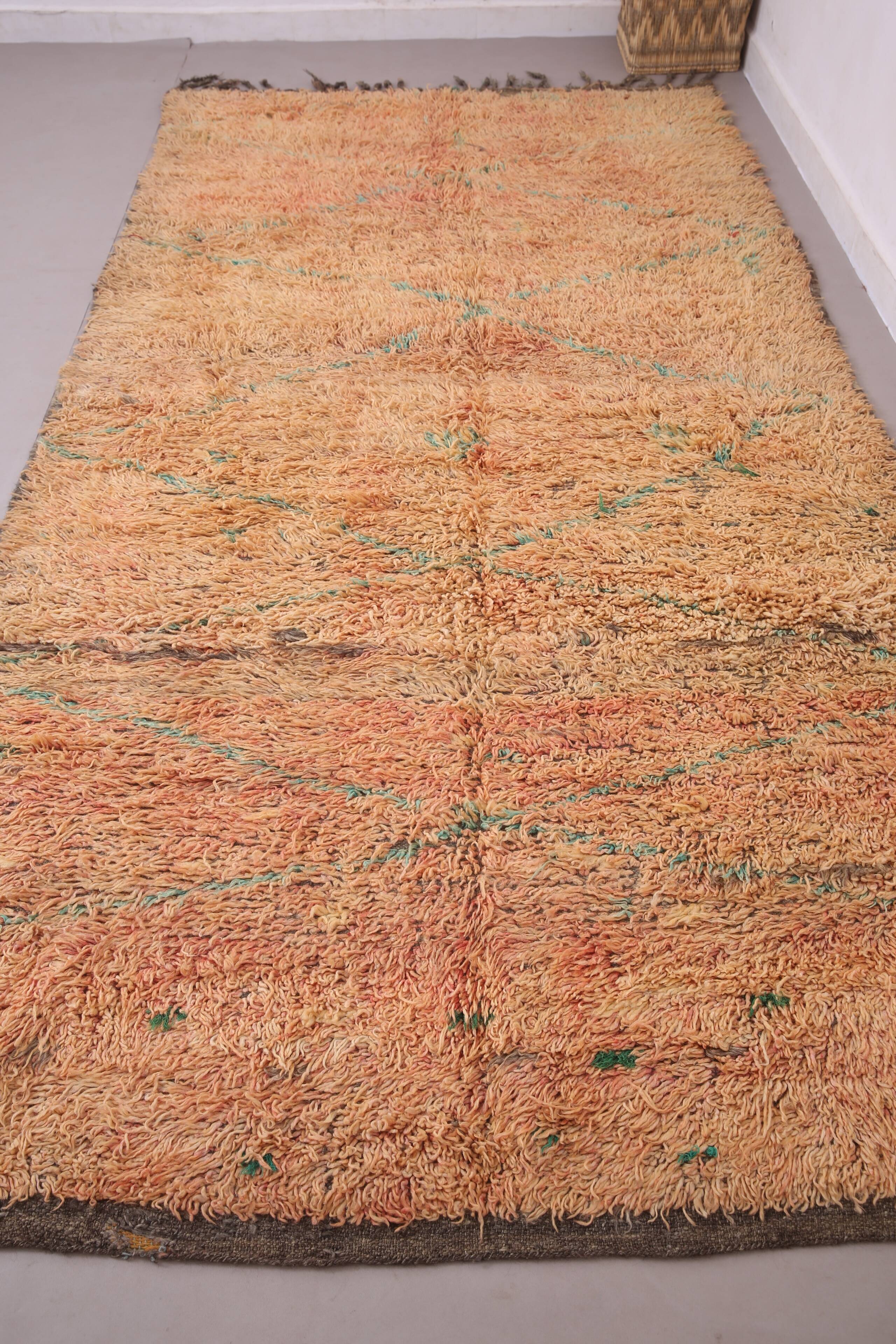 Authentic Boujaad Rug Morocco 180 x 362 cm – Vintage Handmade Wool Piece