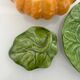 Pumpkin soup tureen in slipware
