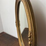 Old wooden mirror