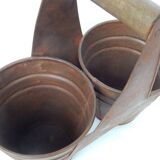 Pot Metal Fer Double Ancien