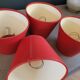 Set of 4 clip-on lampshades - Ref 730