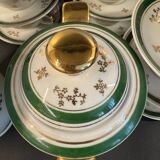 Limoges porcelain coffee service – Luf brand