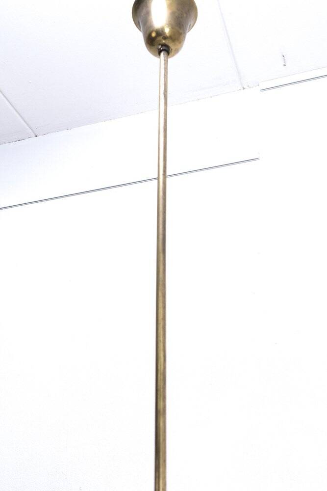 Italian Brass Pendant Lamp, 1950s