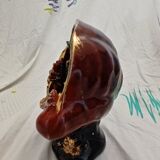 Ancienne lampe coquillage "Monaco" en ceramique