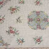 Topstitched kashmiri rugs carpet 182,3 x 119.3 cm