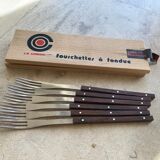 6 fondue forks