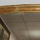 Old mirror Louis xvi style gilded wood stucco xixeme