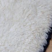 Handmade traditional Moroccan wool rug size 150x250 cm.