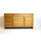 Pierre Chapo, high row R13, solid elm, 1975.