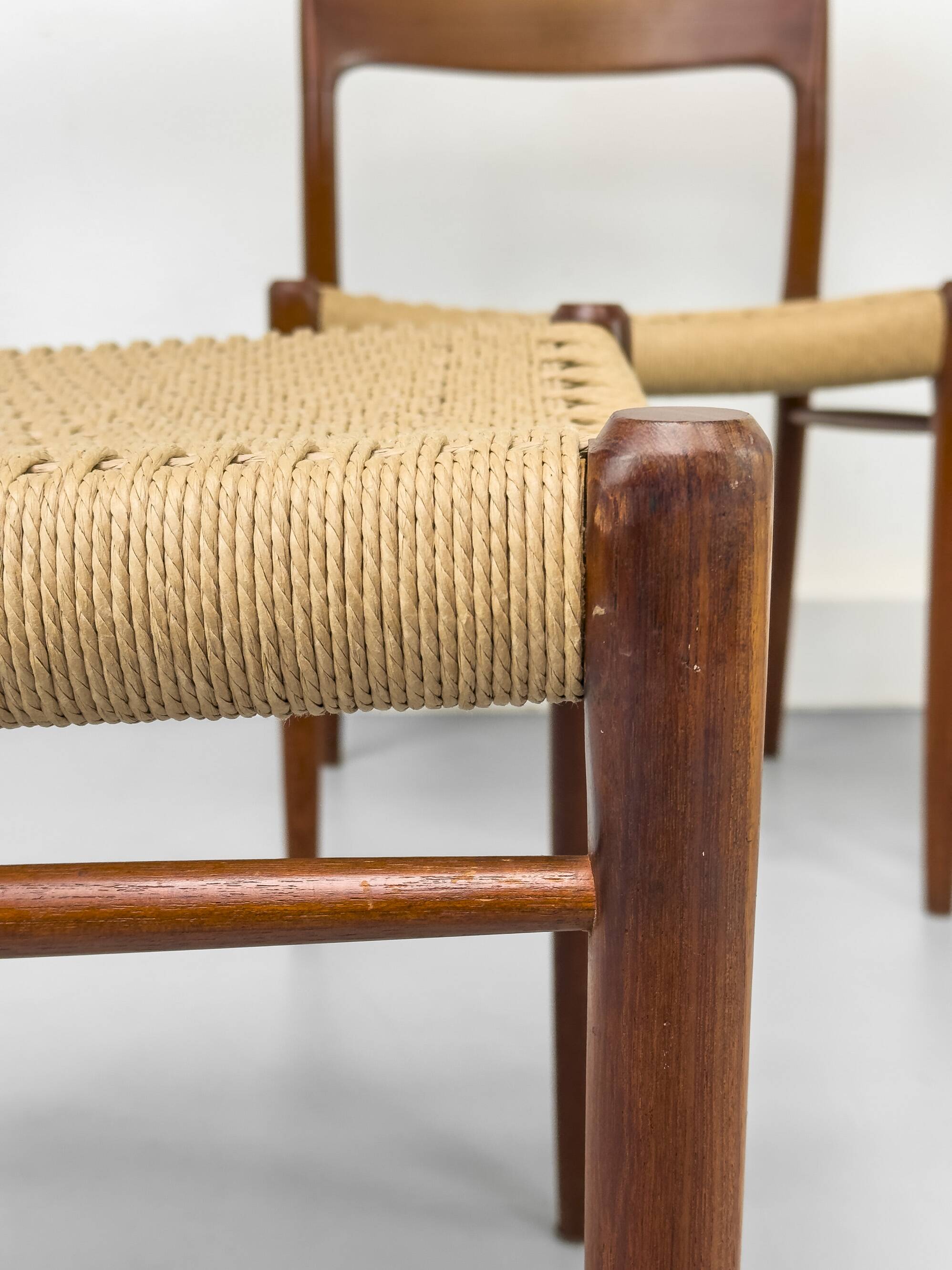 Model 75 Chairs by Niels O. Møller for J.L Møllers, 1960s, Set of 4