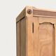Parisian paneled cabinet in raw wood, 1940