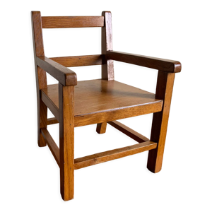 fauteuil enfant en bois