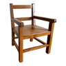 Wooden children's chair from the 50