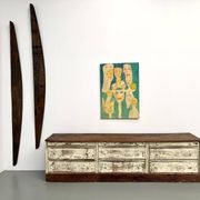 Large antique haberdashery cabinet, circa 1900