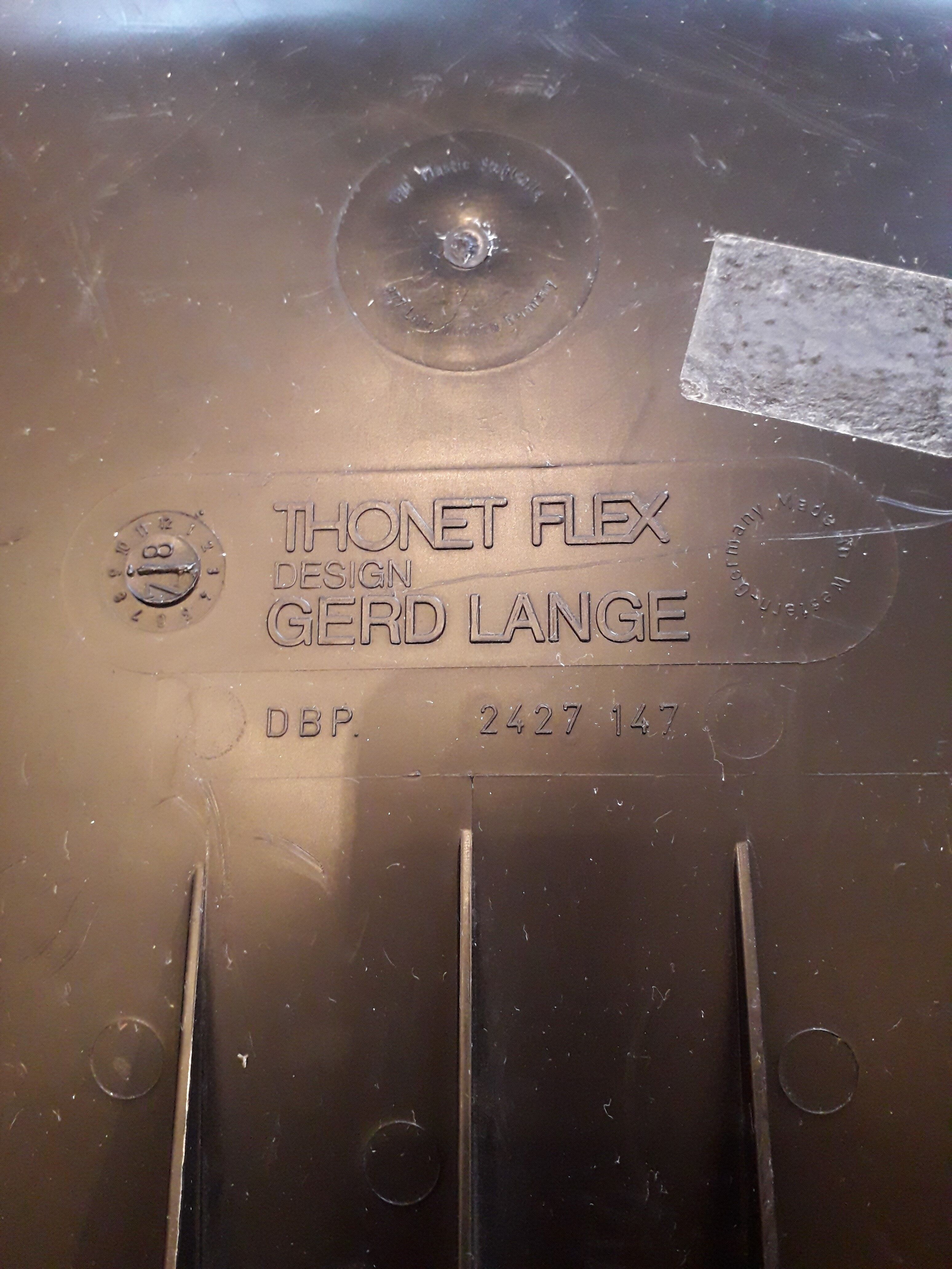 Design chairs Thonet "Flex 2000" Gerd lange