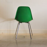 Lot de 6 chaises DSW/DSX Kelly/Caldmium Green de Charles et Ray Eames