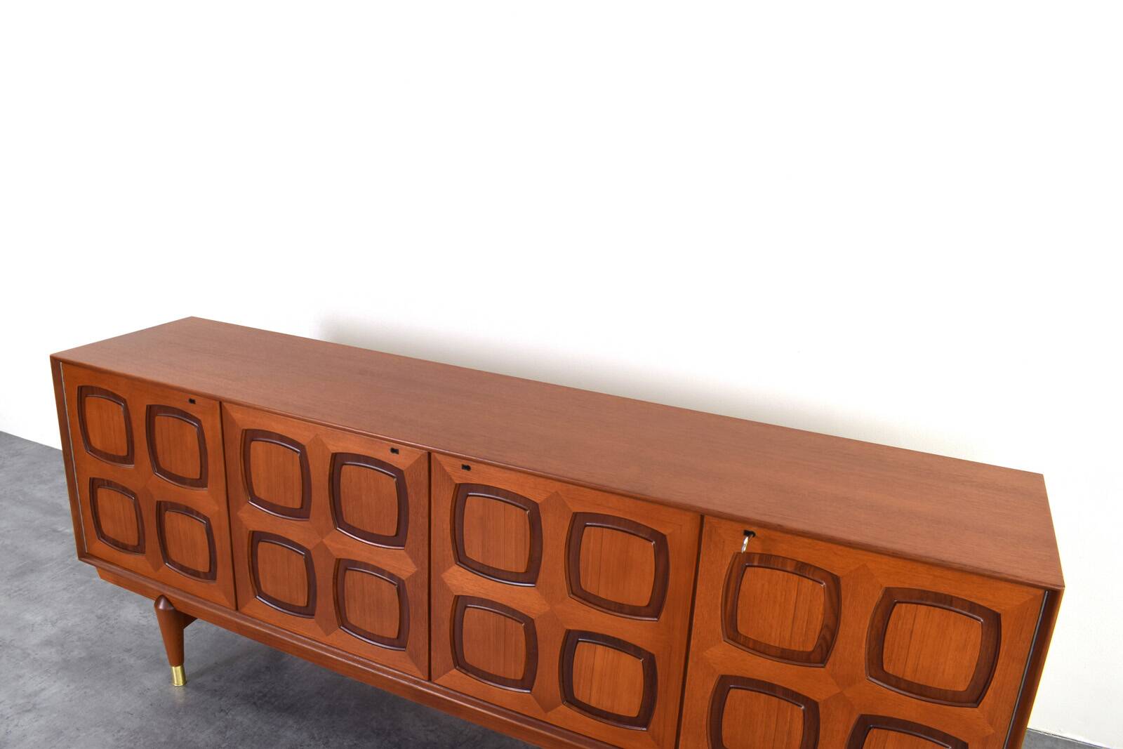 Mid-Century Teak Sideboard by Rolf Rastad & Adolf Relling for Gustav Bahus