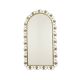 Miroir Deknudt Vintage Doré Métal Cuivré Acanthe