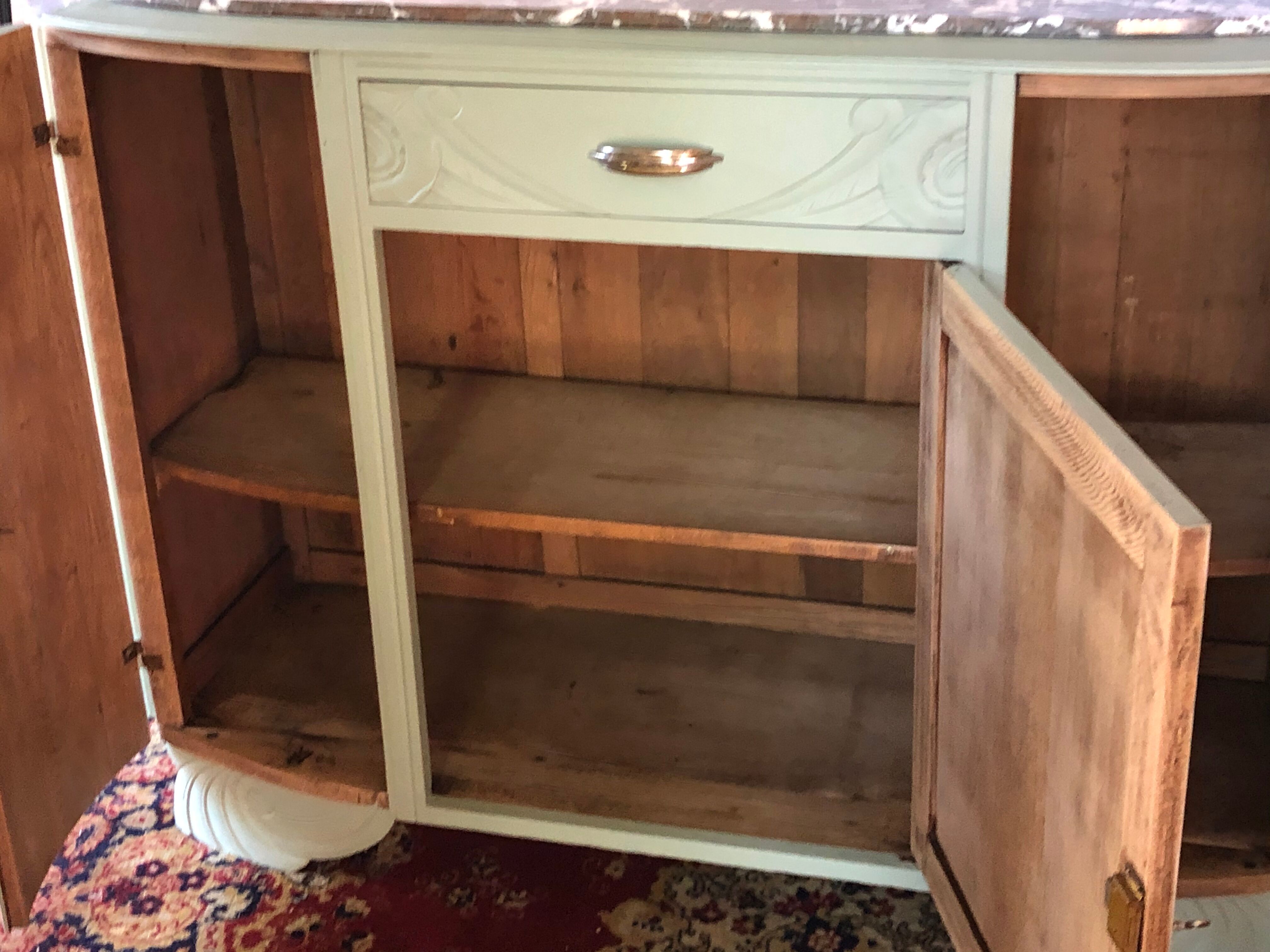 Almond Art Deco Buffet