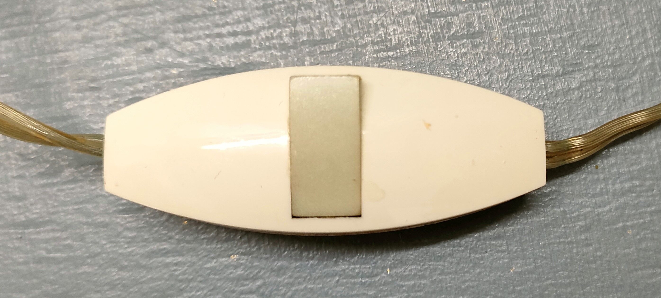 Crystal and golden brass table lamp ~ 1950s/1960s