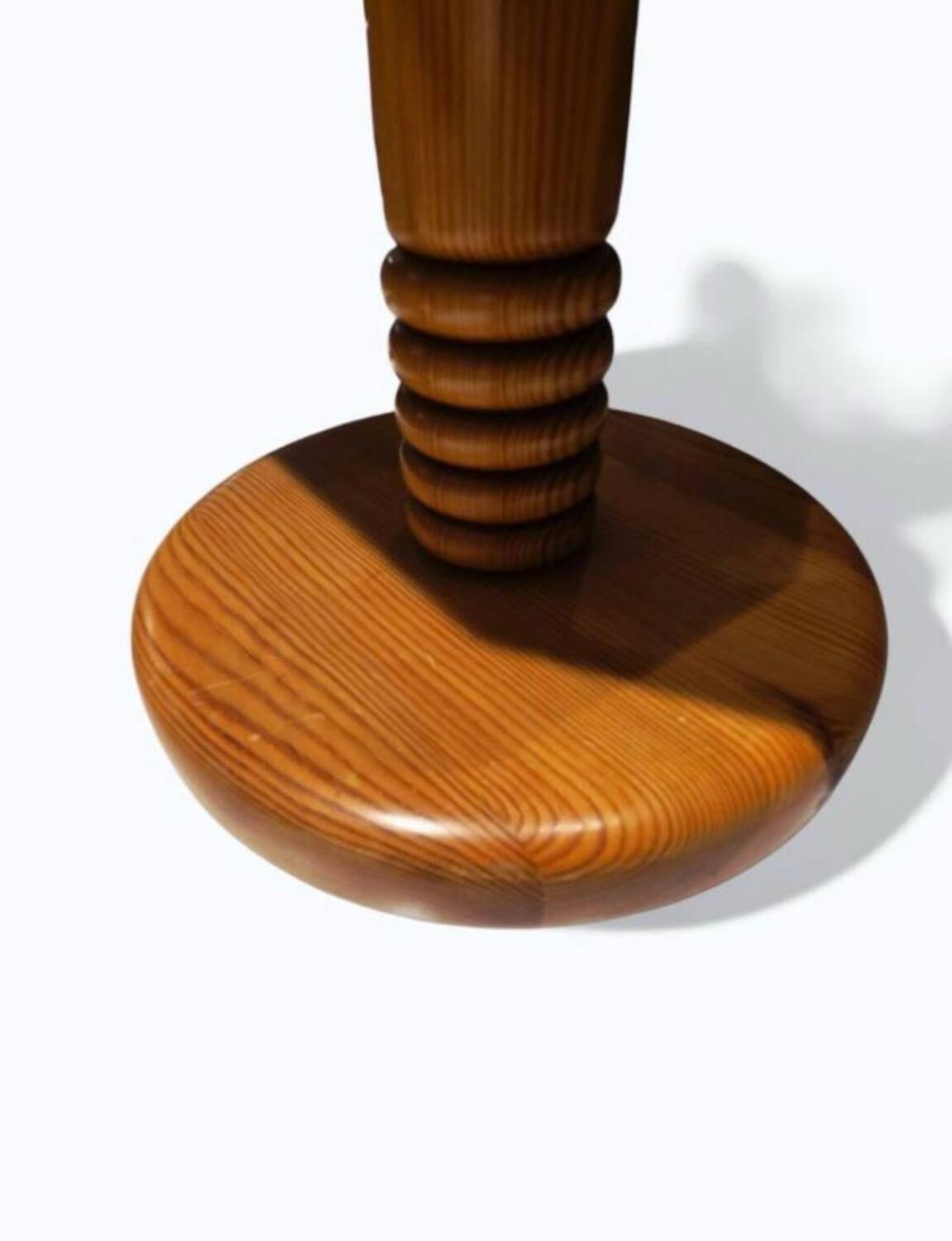 Lampe GB Solbacken Svarveri Suède circa 1970