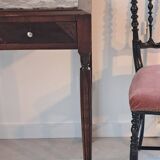 Art Deco Wooden and Marble Console Table
