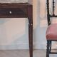 Art Deco Wooden and Marble Console Table
